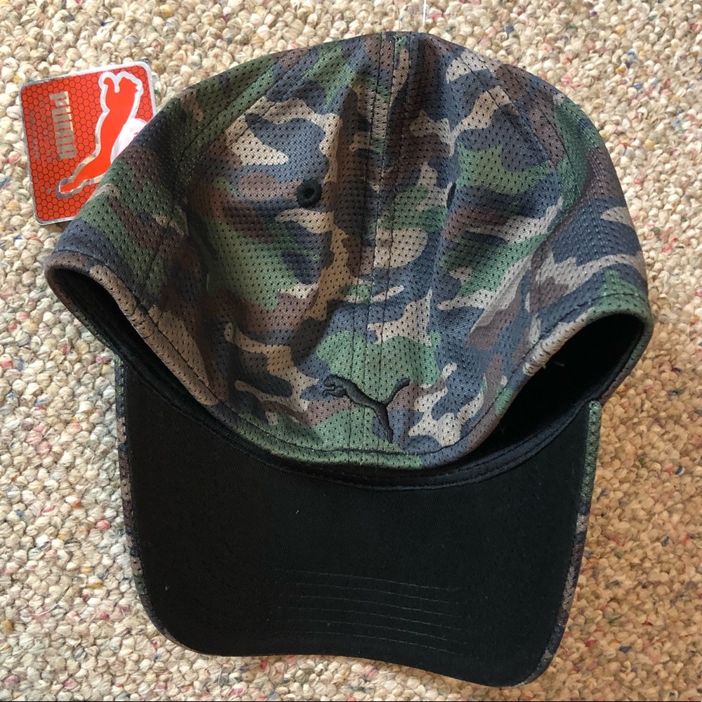 🆕 Puma Evercat Stretch Fit Camouflage Hat  L/XL - Picture 4 of 7